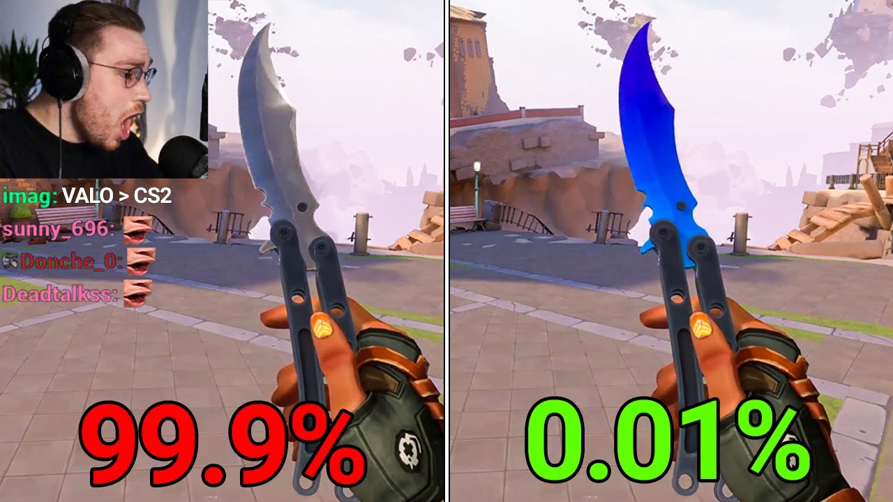 ohnepixel shocked by hidden Valorant Skin Easter Eggs