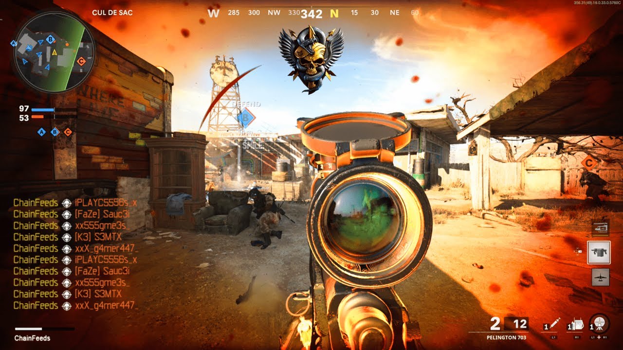 Black Ops Холодная война СНАЙПИНГ.. (100 убийств)