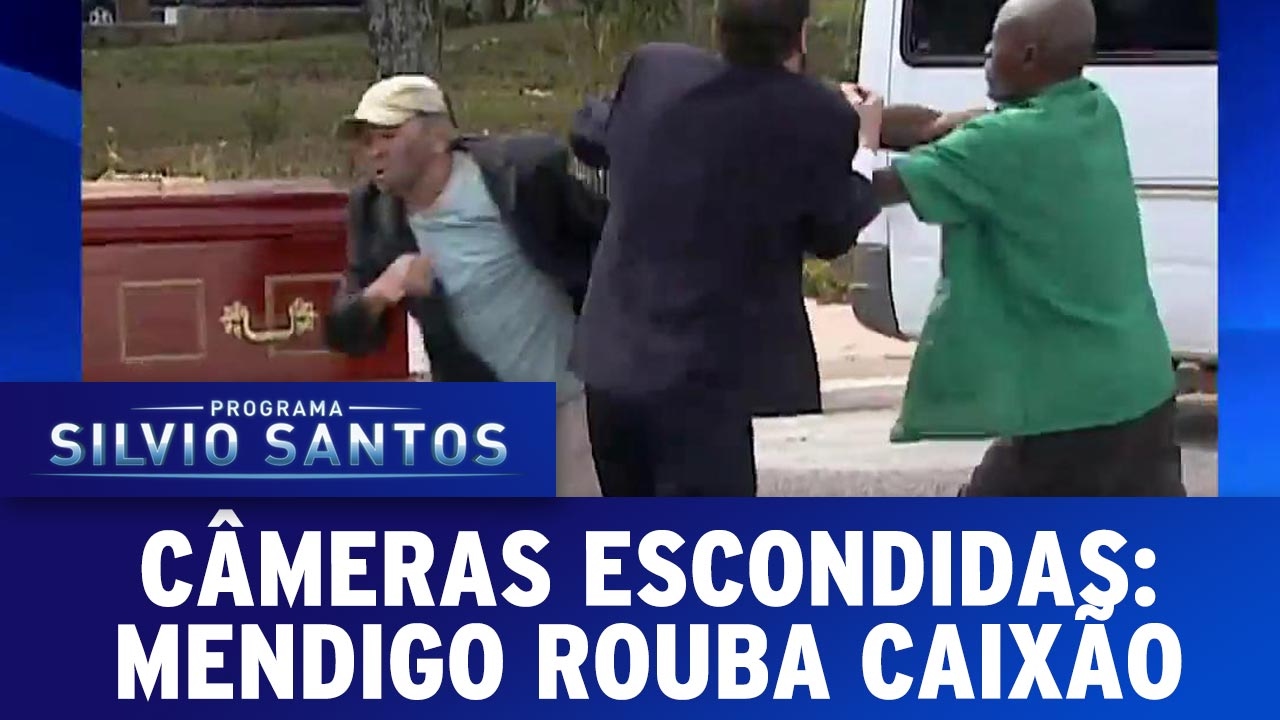 Mendigo Rouba Caixão | Câmeras Escondidas (12/02/17)