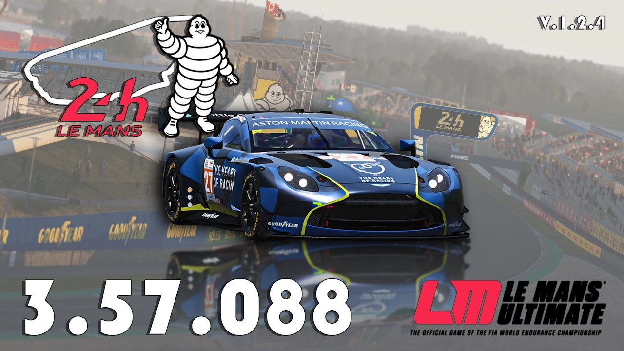 Le Mans Ultimate | Aston Martin Vantage LMGT3 | LeMans | 3.57.088 (Hotlap + FREE Setup)