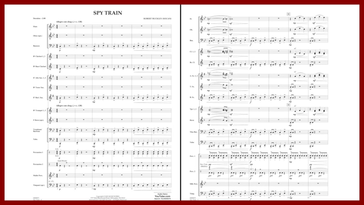 Spy Train by Robert Buckley | Epic Band Original