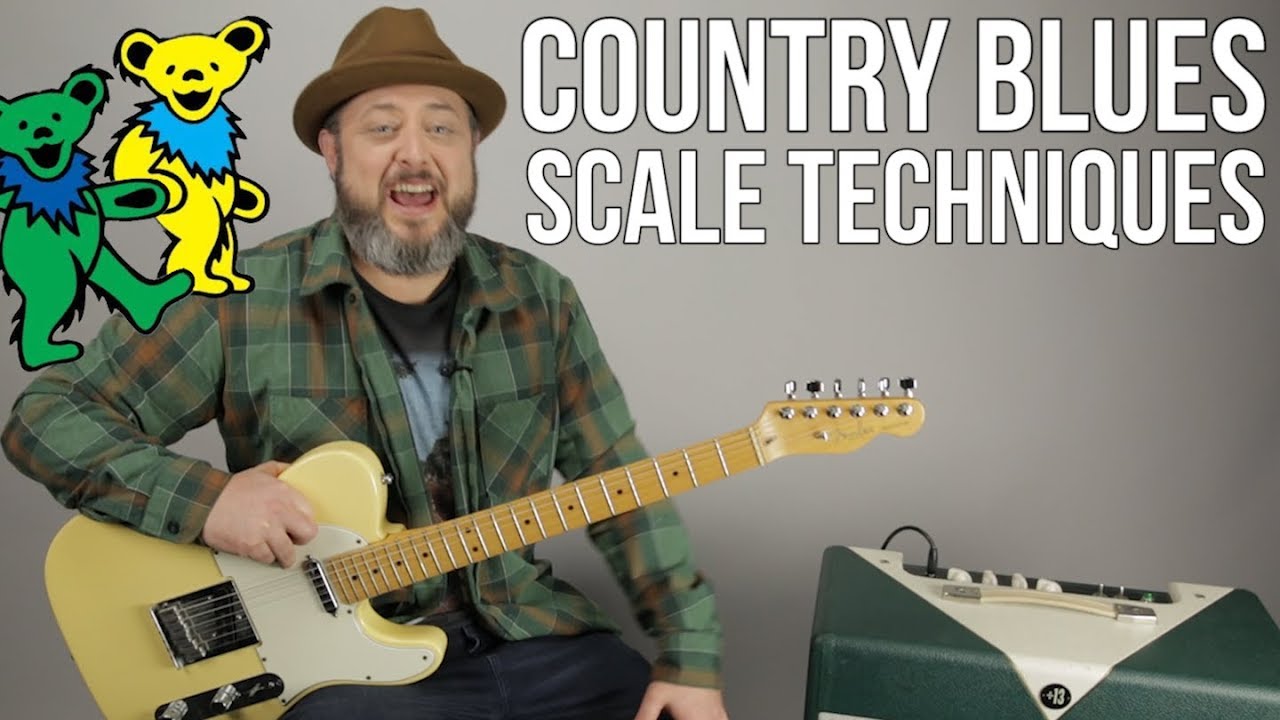 Country Blues Scale Stylings - Jerry Garcia Inspired Lead Guitar Lesson