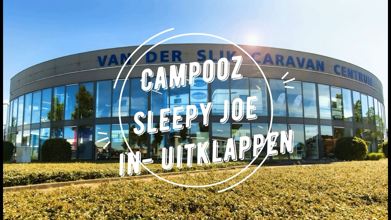 Campooz Sleepy Joe opzetten & inklappen