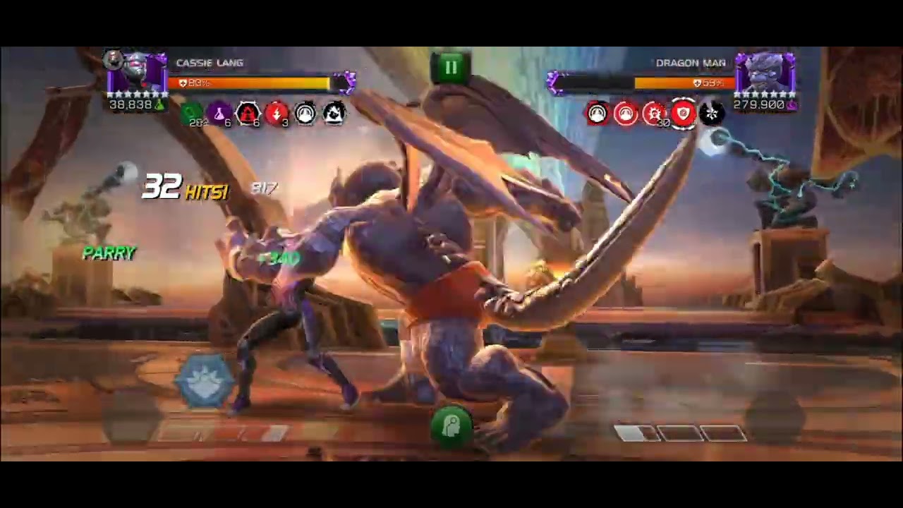 R3 Cassie Lang vs Ordeal Dragon Man