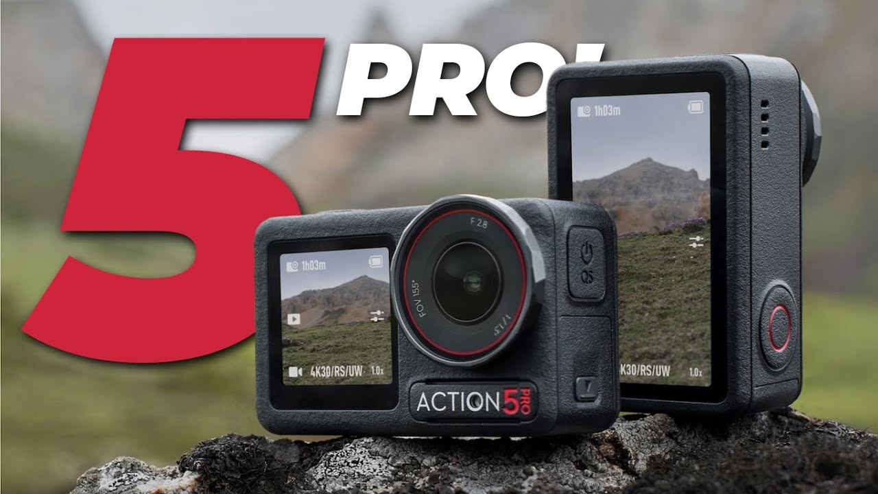 Lep&scaron;&iacute; než GoPro? DJI Osmo Action 5 Pro!