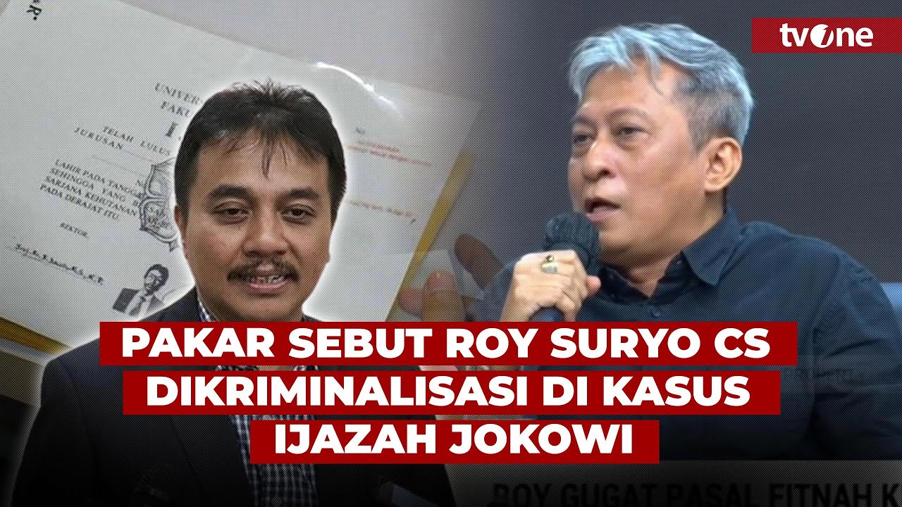 Roy Suryo Cs Ditetapkan Tersangka, Pakar Hukum: Kejam Sekali! | tvOne