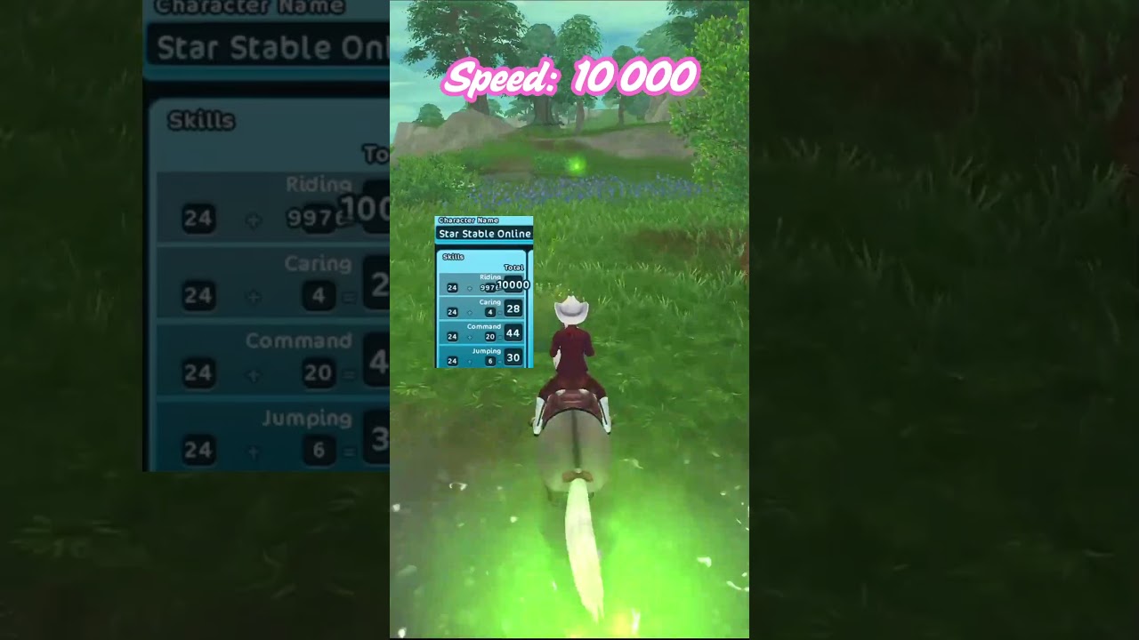 Speed test - 100/500/1000/10 000/100 000! - Star Stable Cheats