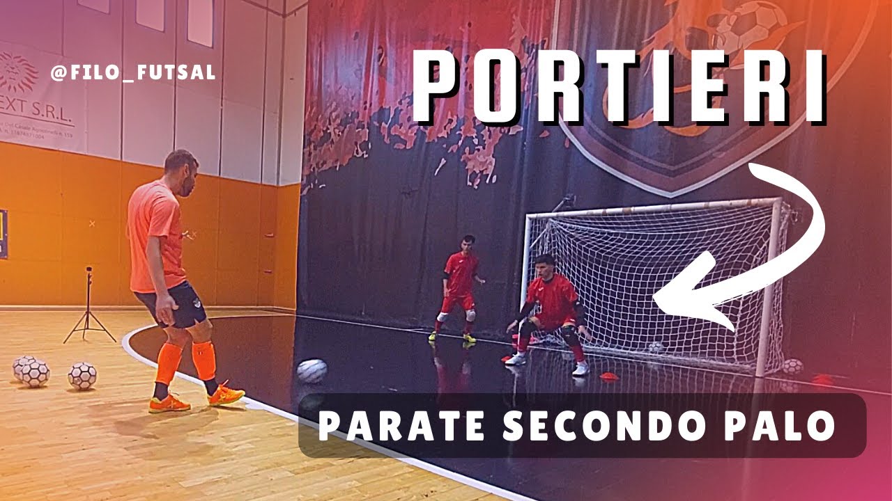 🔥 Portieri - 3 ESERCIZI PER PARATE VS SECONDO PALO #portiere #goleiro #futsal #calcioa5