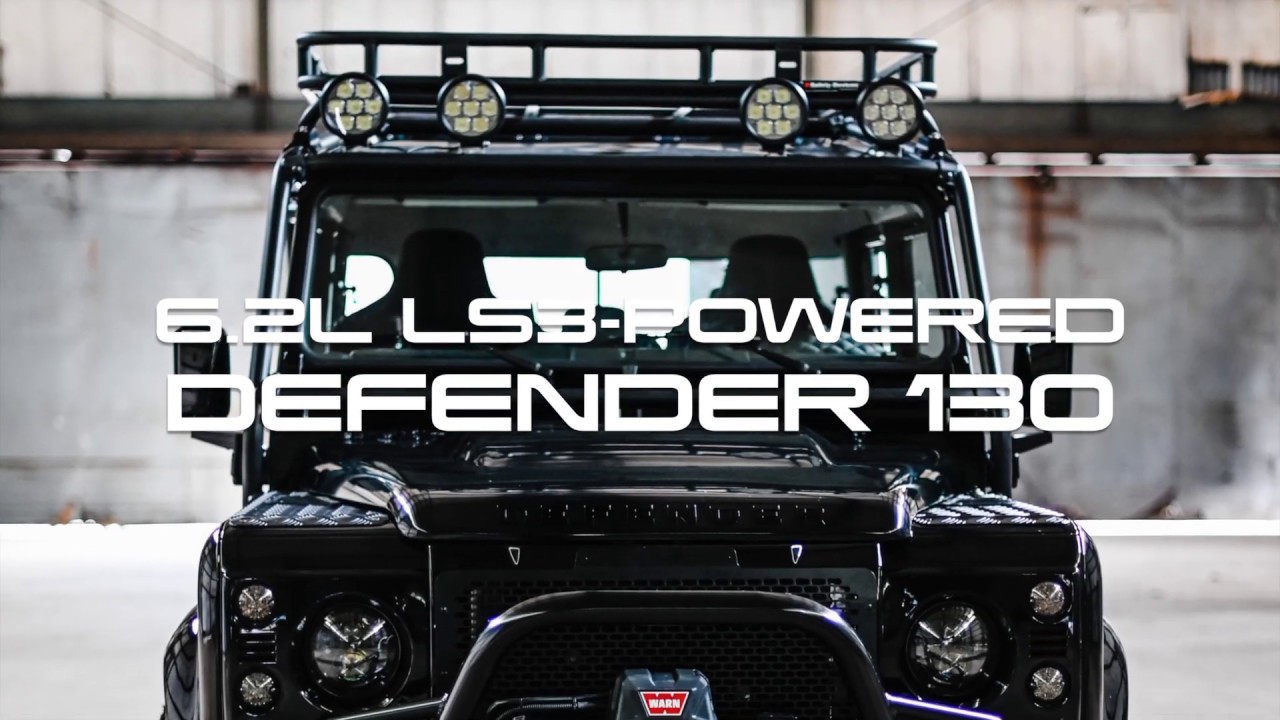 LS3-Powered Defender 130, hand-crafted by Osprey Custom Cars