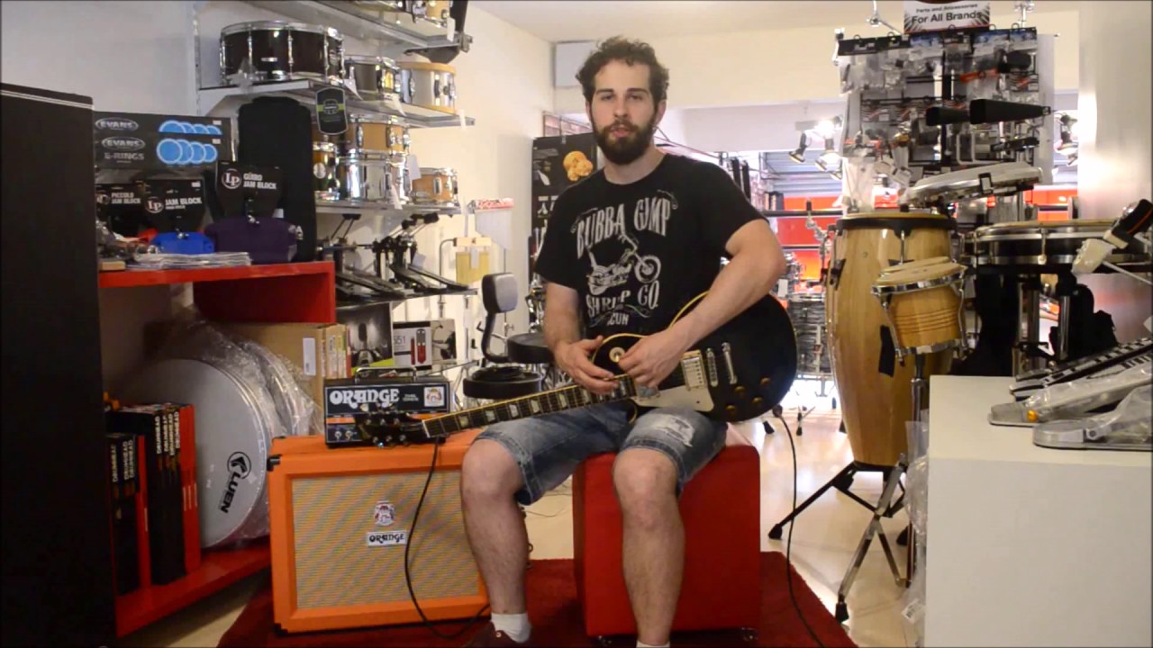 Cabeçote Orange Dark Terror 15W/7W + Gabinete PPC112 (Sasha Zavistanovicz)