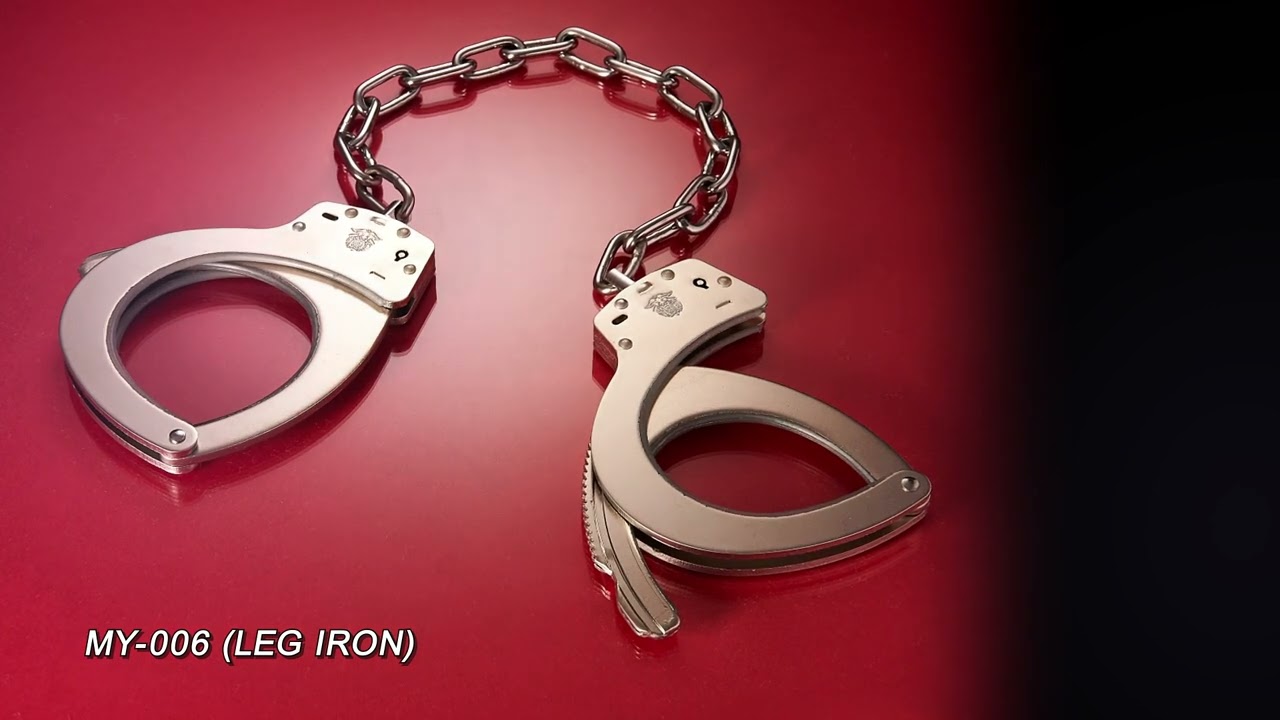 YUIL HANDCUFFS MY-006   [SILICONE COATING ALUMINUM LEG IRON]