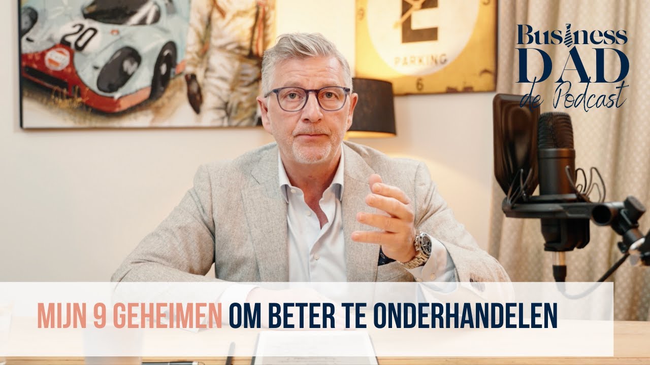 Mijn 9 geheimen om beter te onderhandelen