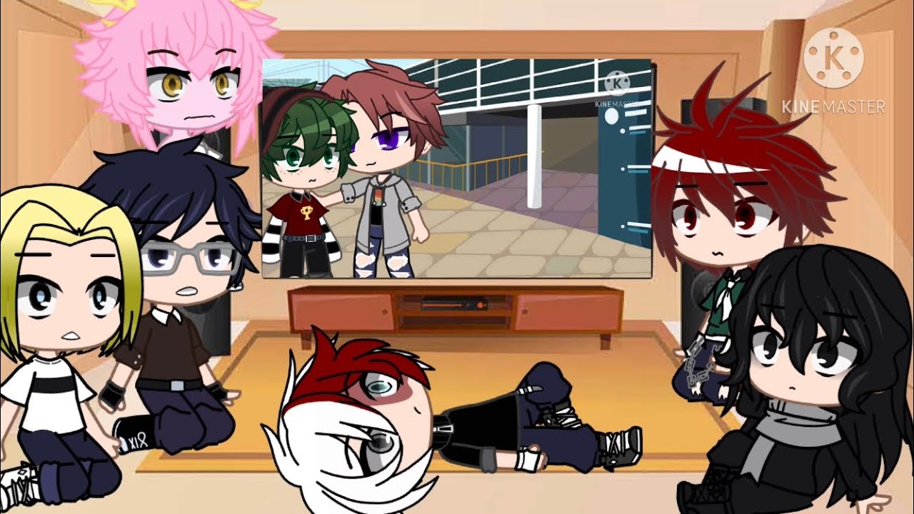 Bnha reacts to bkdk Genius gcmv