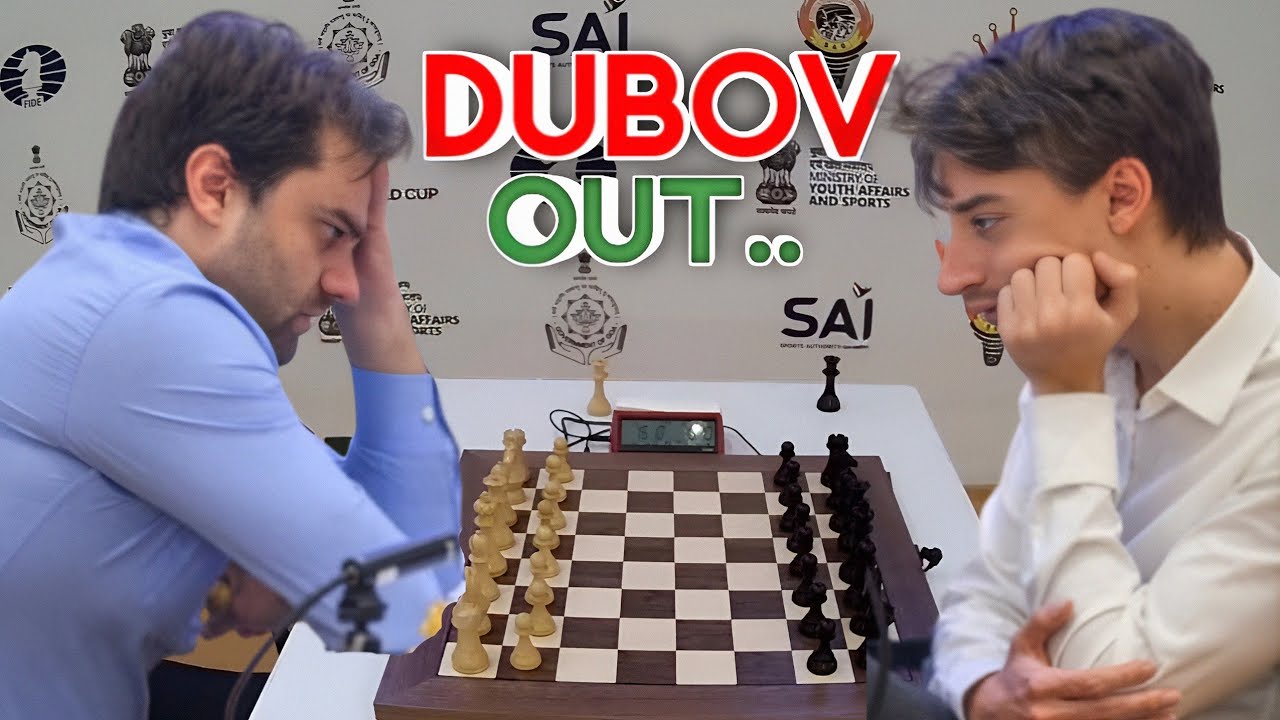 Dubov With His Black Pieces | Daniil Dubov vs Sam Shankland
