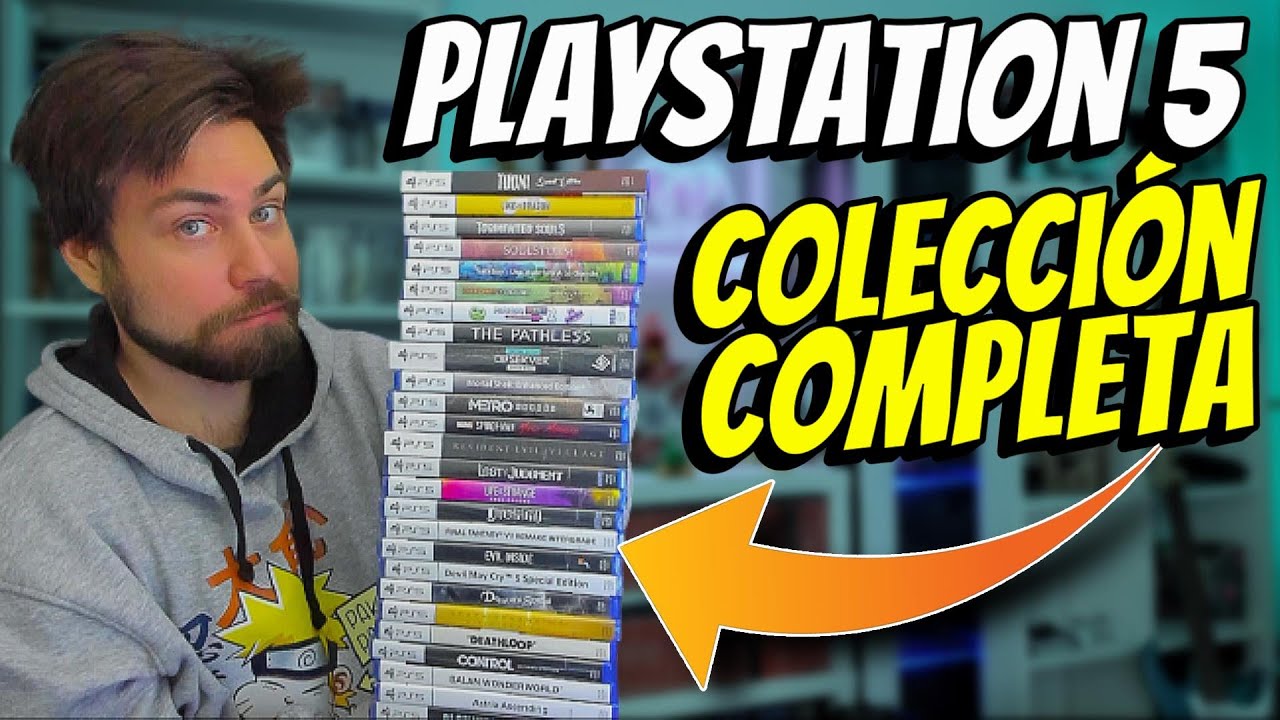 Mi Colección Completa de Playstation 5 tras 1 año con ella