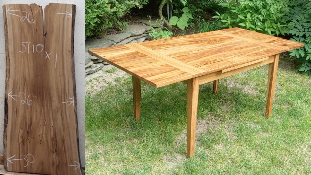 Slab to Table Dining: Making a Table out of a Single Slab