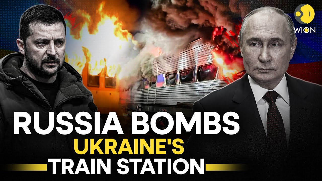 Russia-Ukraine Attack LIVE: Russia Bombs Ukraine’s Train Station, Dozens Wounded In Strike | WION