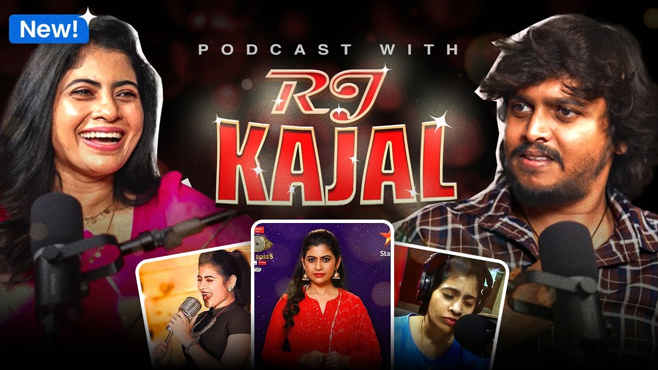 🚨🤯The Unseen Side of RJ Kajal | First Love, RJ Days & Bigg Boss Talk | Visualtalkspodcast