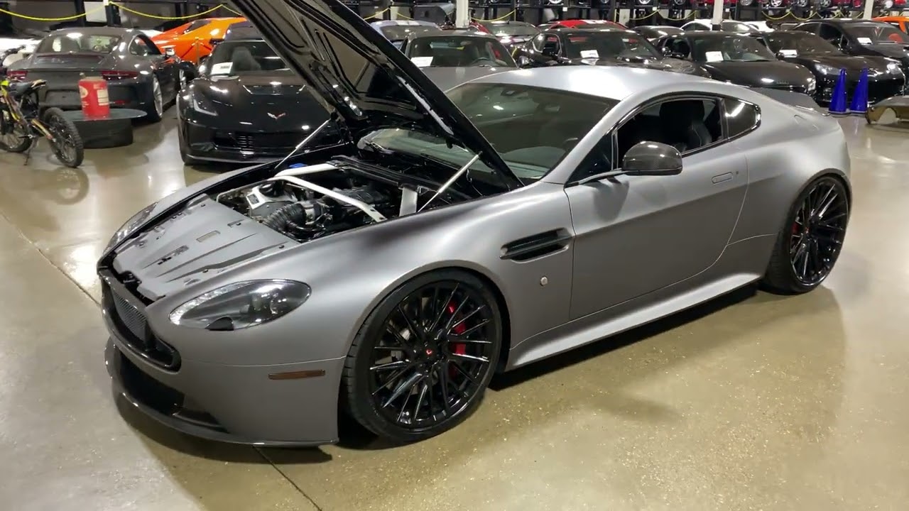2016 Aston Martin V8 Vantage GTS in Gray