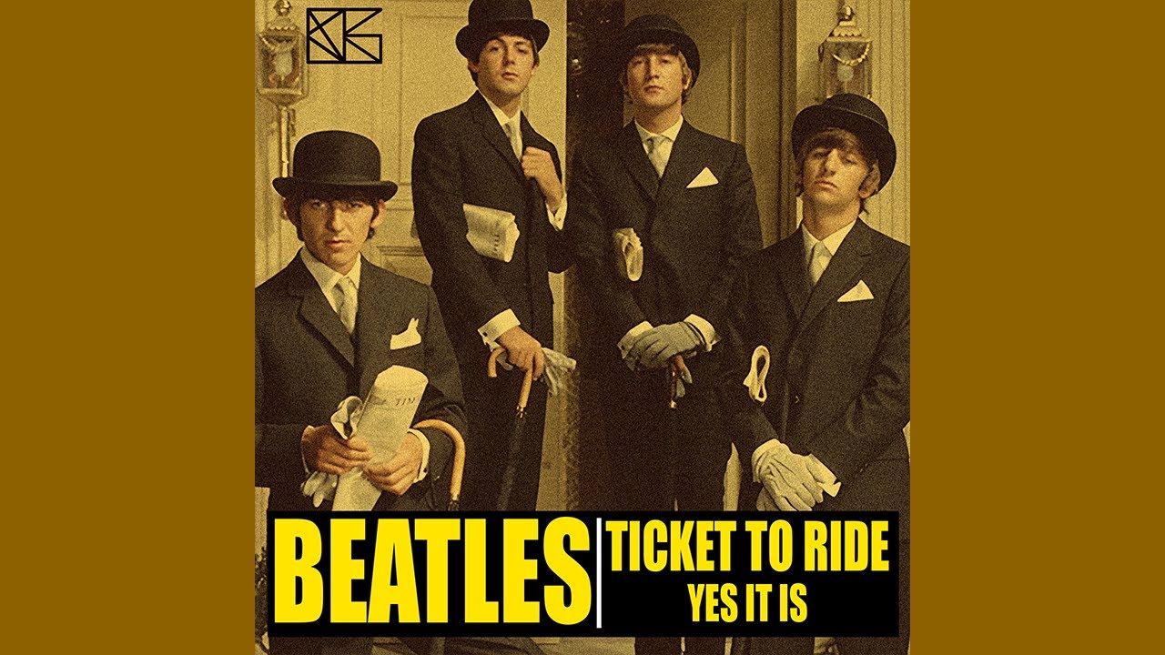 The Beatles - Ticket To Ride / Yes It Is (60th Anniversary 2025 Remix, Stereo Vocals, Drums)