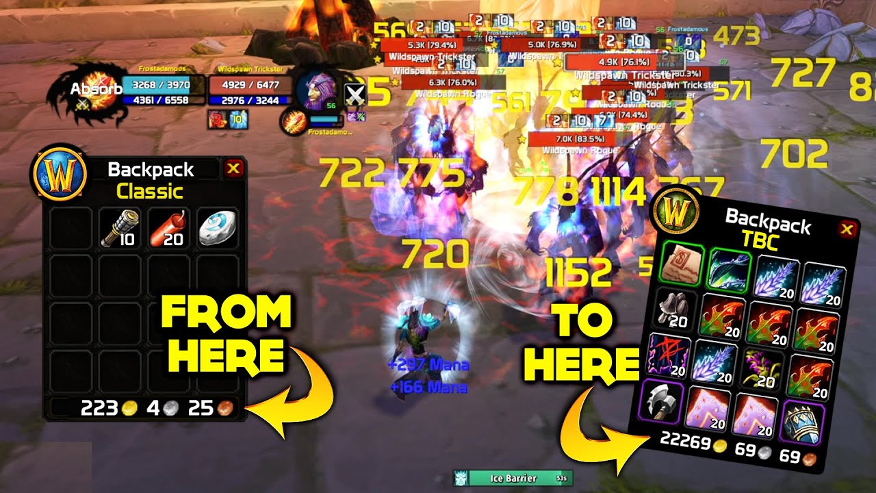 20k Gold Until TBC Challenge - 1 Hour Live Gold Grind with Frost - Ep 01