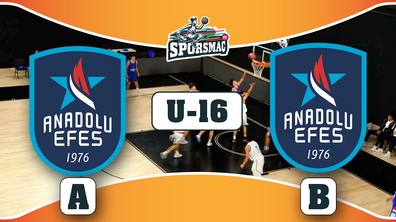 Anadolu Efes A - Anadolu Efes B U16 | Full Maç (15.10.24)