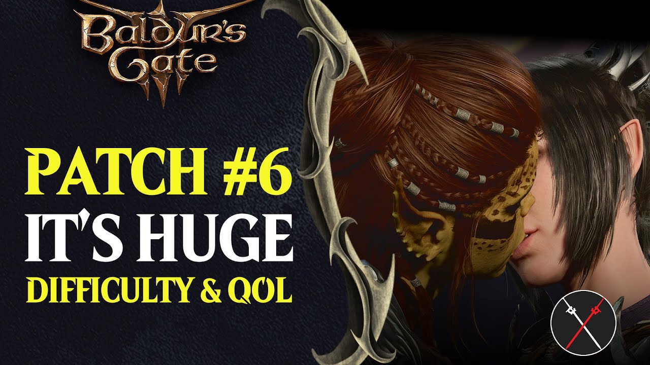 Примечания к патчу 6 для Baldur's Gate 3: НОВЫЕ кинематографические ролики, улучшенная графика, П...