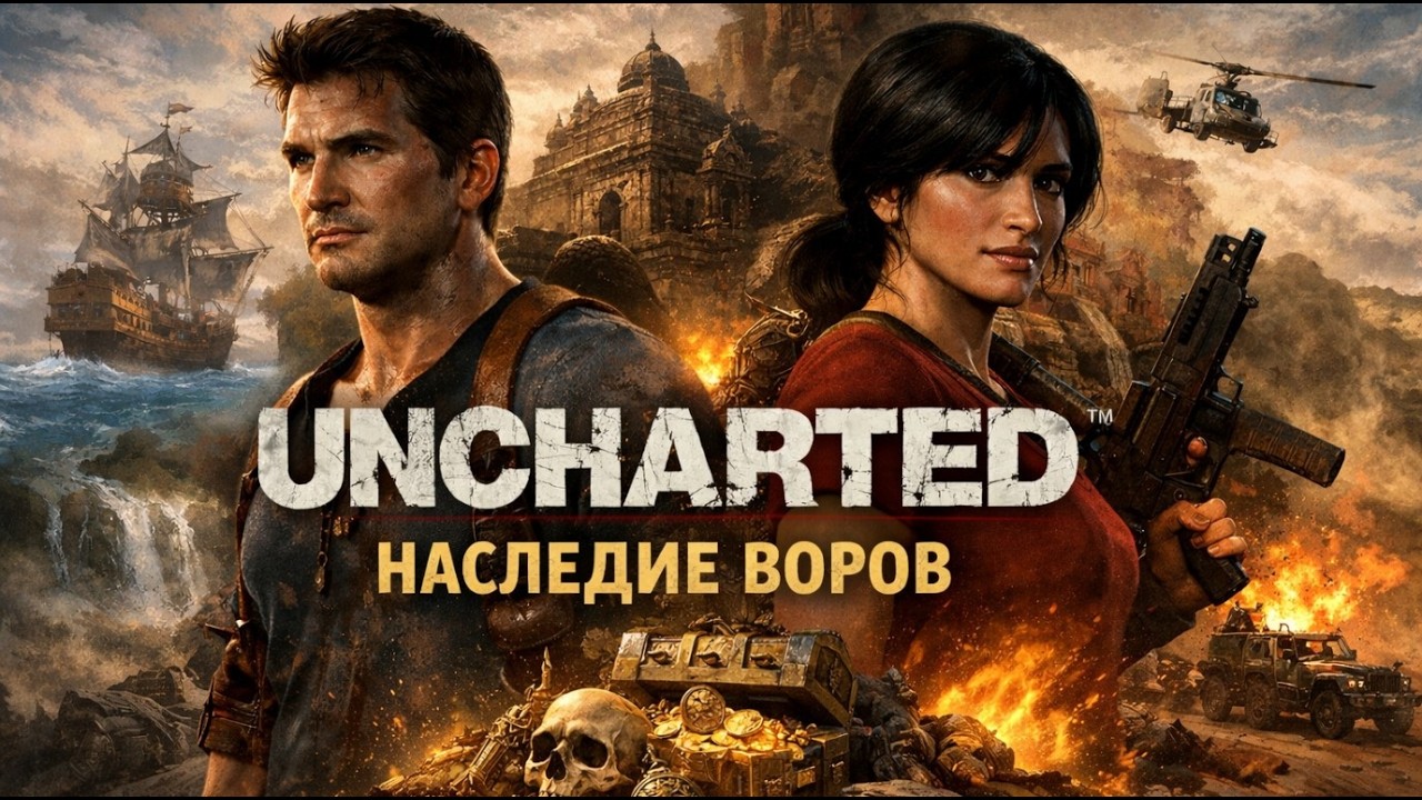 🏆UNCHARTED: Наследие воров | В поисках сокровищ и приключений