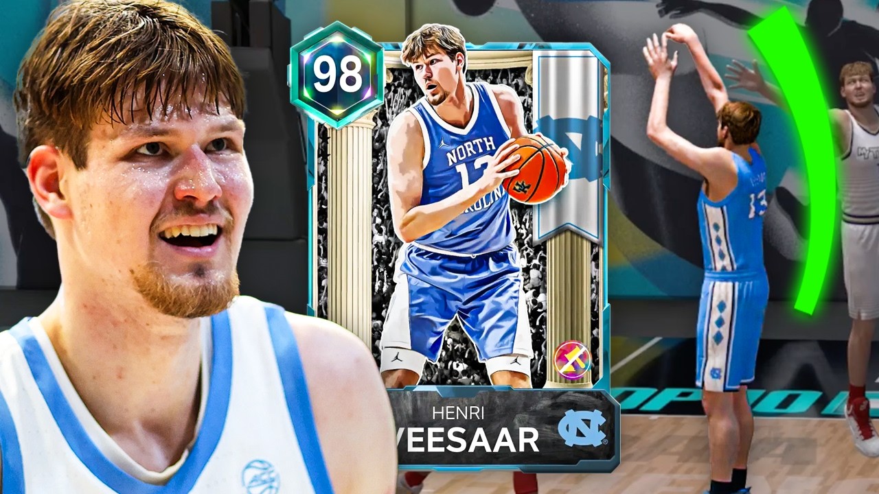 FREE GALAXY OPAL HENRI VEESAAR IS A TOP 10 CENTER IN NBA 2K26 MyTEAM!! GET HIM ASAP!!