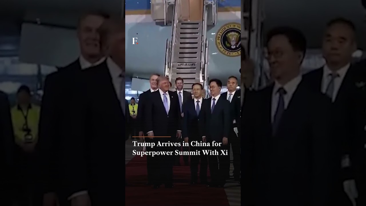 Trump Arrives in China for Superpower Summit With Xi | Subscribe to Firstpost