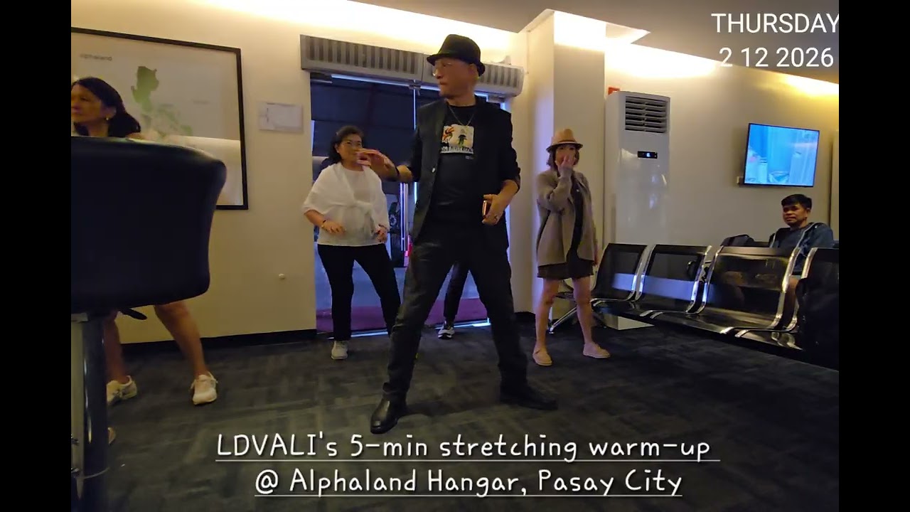 5-min stretching warm-up by LDVALI @ Alphaland