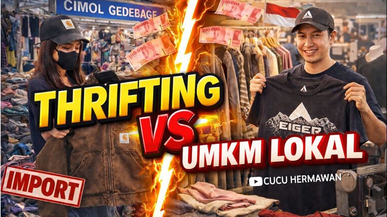 THRIFTING IMPORT ILEGAL VS BISNIS FASHION UMKM LOKAL DI INDONESIA, DAN BAGAIMANA SOLUSINYA?