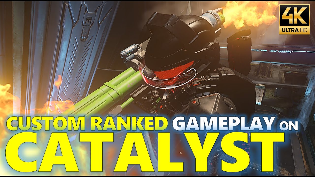Halo Infinite Multiplayer Vid1027: 1st Person PoV 4K Gameplay (Custom Ranked Slayer)