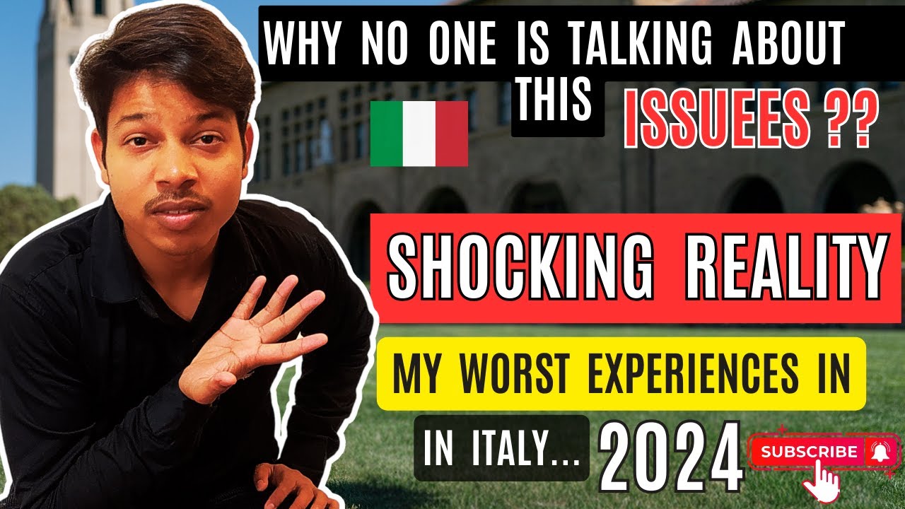 Harsh Reality of Studying in Italy | Living in Italy | Challenges Faced by International Students