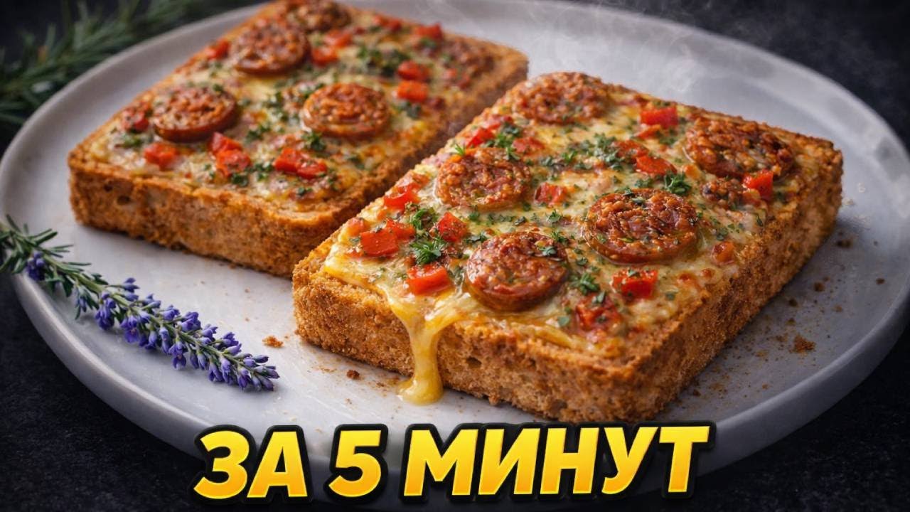 Зачем я раньше жарила гренки? ВЕК ЖИВИ — ВЕК УЧИСЬ! Вкуснейший завтрак в духовке ЗА 5 МИНУТ!