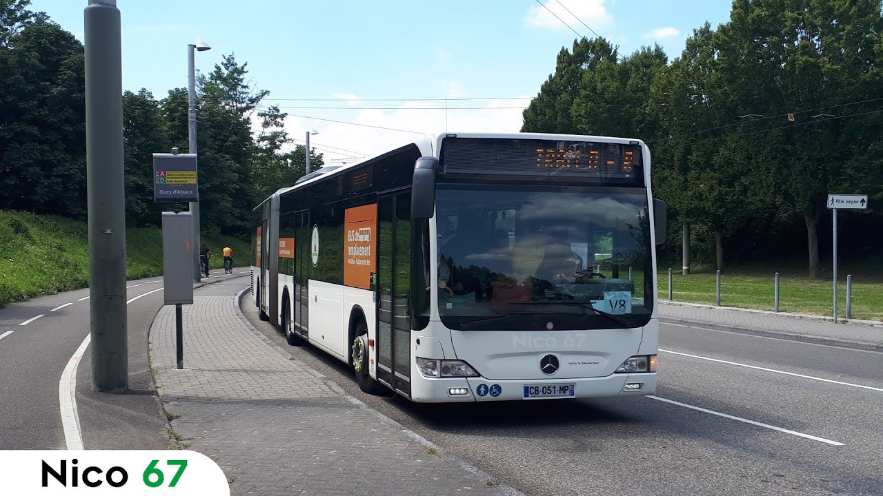 Les Bus de Remplacement du Tram pendant les Travaux d'été 2018 - CTS Strasbourg