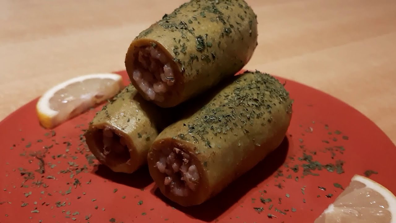 Courgette Farcie, Facon Libanaise, le Ingrédients au tous début de vidéo !!!!!!!!!