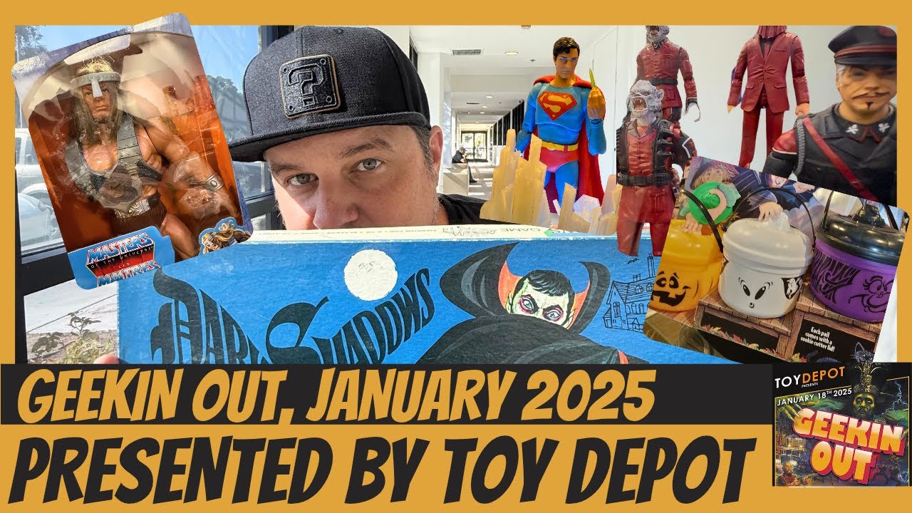 Geekin’ Out Vintage & Modern Toy Show La Mirada, California 2025