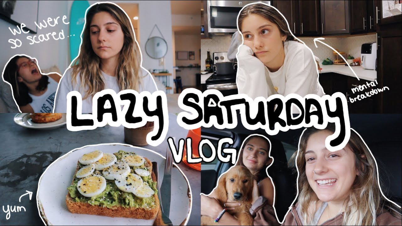 *LAZY* saturday vlog | very scary situation, coffee date & reaching my breaking point...
