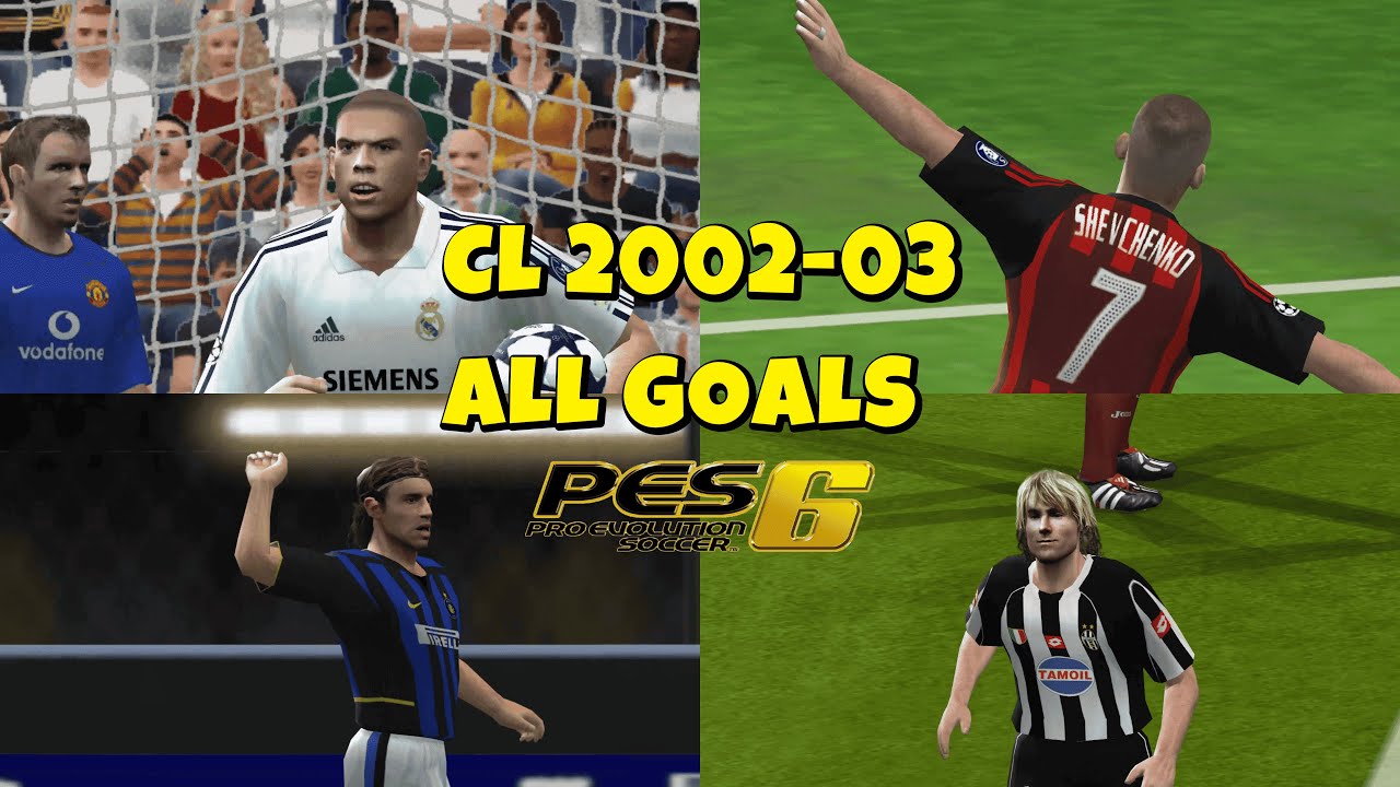 PES 6 UEFA Champions League 2002-03, part 10: All 86 goals!