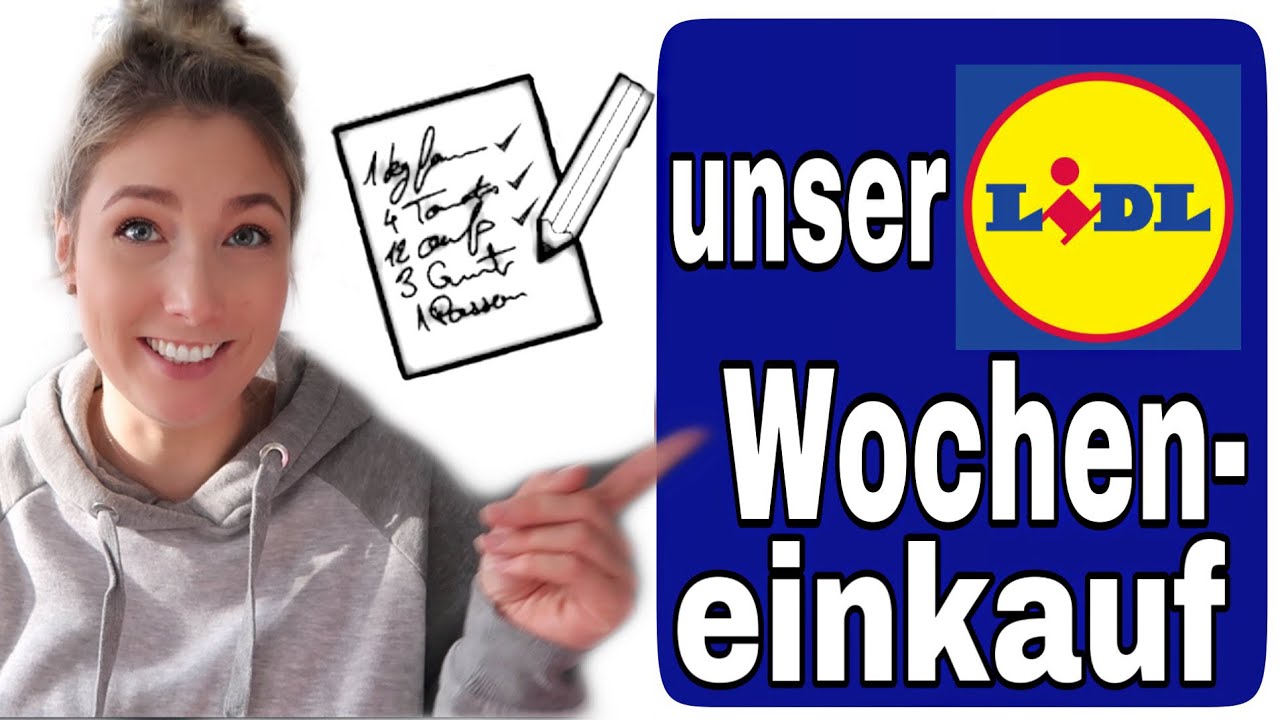 LIDL FOODHAUL|Wocheneinkauf|Essensplan|SabrinasMamikram♡