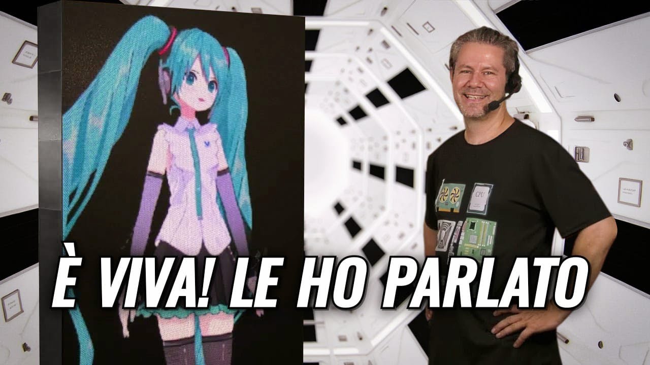 Do vita ad Hatsune Miku nel Monolite di Kubrick con l'AI - Seconda parte feat. @LallaWaffle