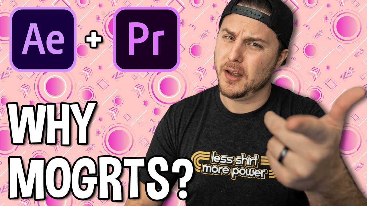 After Effects and Adobe Premiere MOGRT Tutorial + Project Files