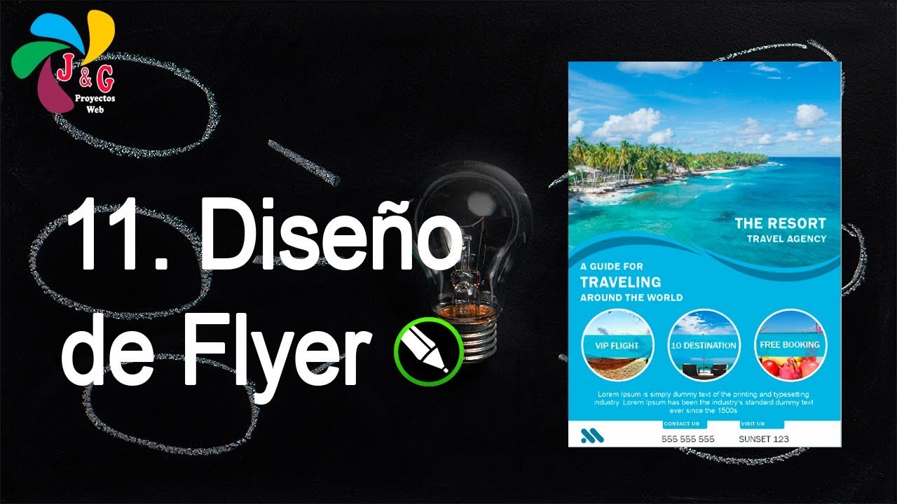 11. Curso CorelDraw 2018 - Diseñando Flyer