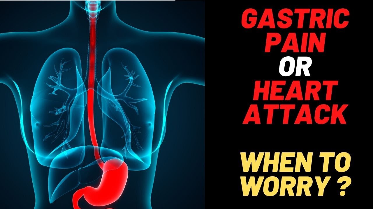 Gastric Pain vs Normal Chest pain vs Heart Attack pain: When to worry