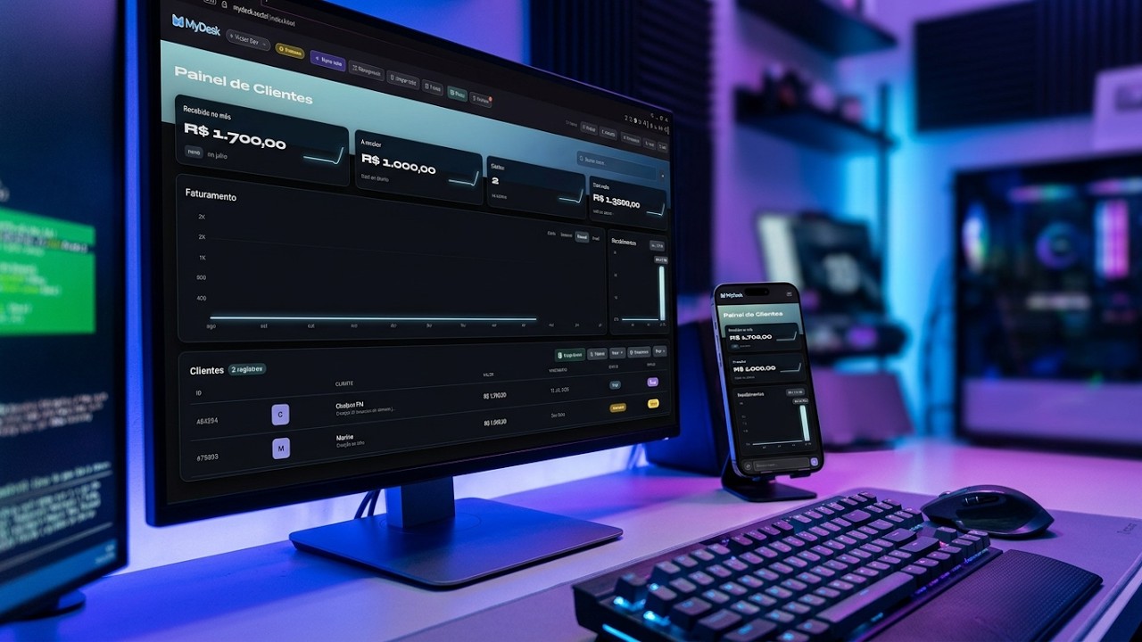 MyDesk - Plataforma CRM e Workspace