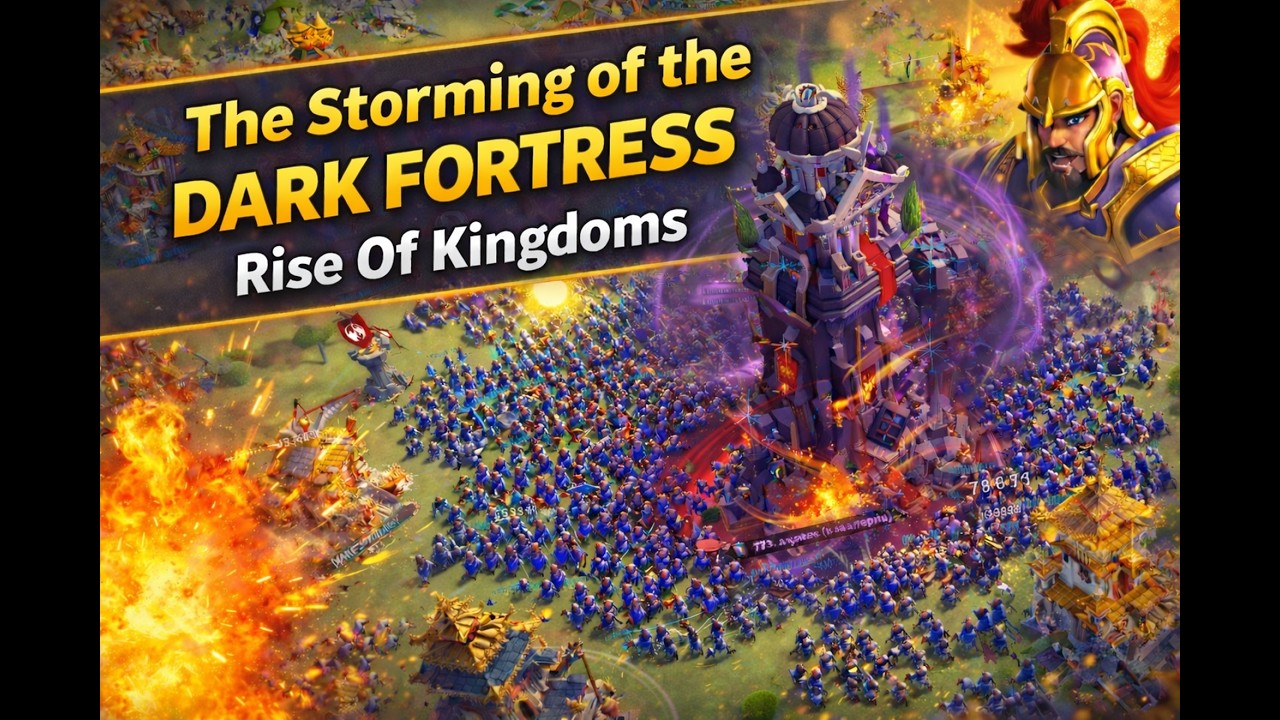The Storming of the Dark Fortress | Rise Of Kingdoms