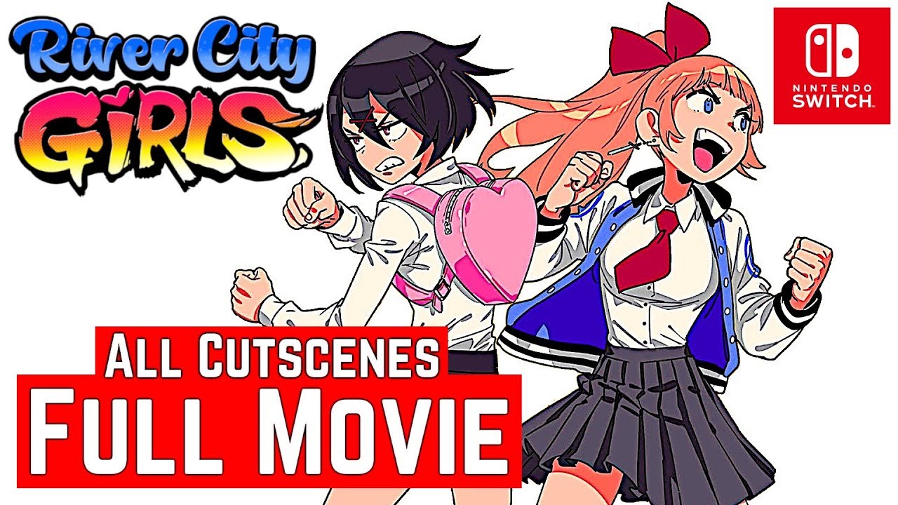 River City Girls [Switch] - All Cutscenes / Full Movie