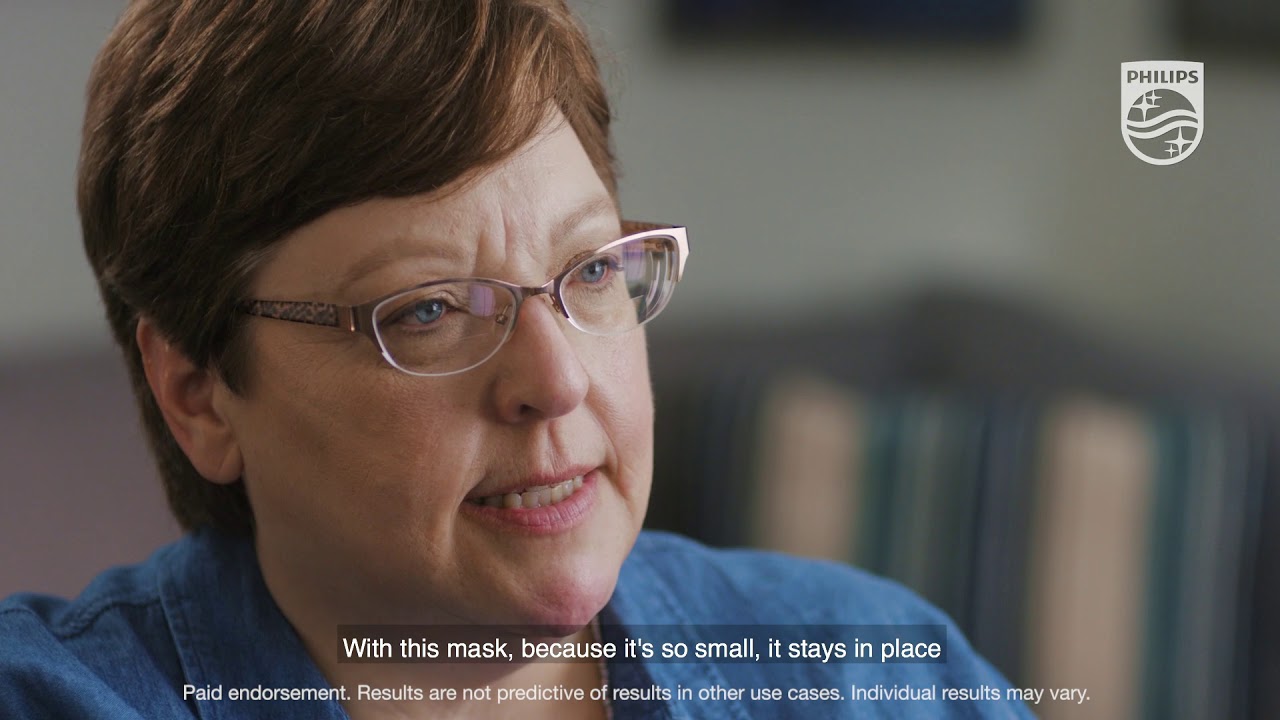 Philips DreamWear Full face mask: Experienced user testimonial - Cheryl