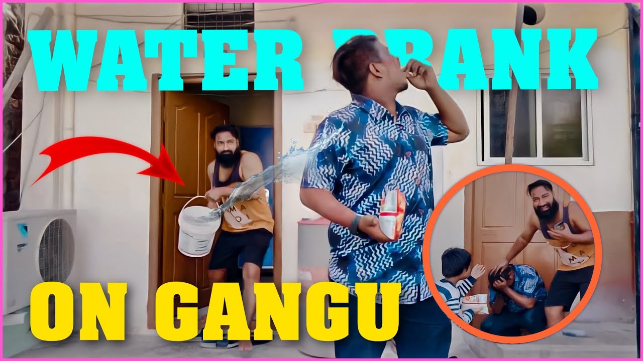 Water Prank On Pareshan Boys Gangu | Pareshan Family